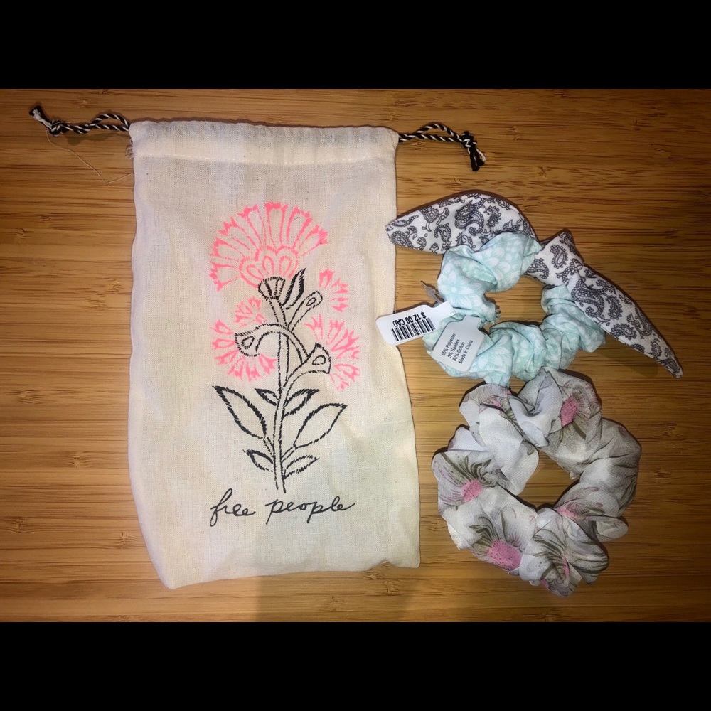 Free people scrunchies x 2